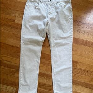 Goodfellow & Co White Straight Jeans Classic Style